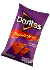 Чипсы кукурузные Doritos с безумно острым вкусом, 75г