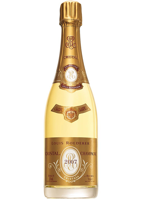 Шампанское Louis Roederer Vintage Cristal 2007 брют белое сухое 12°