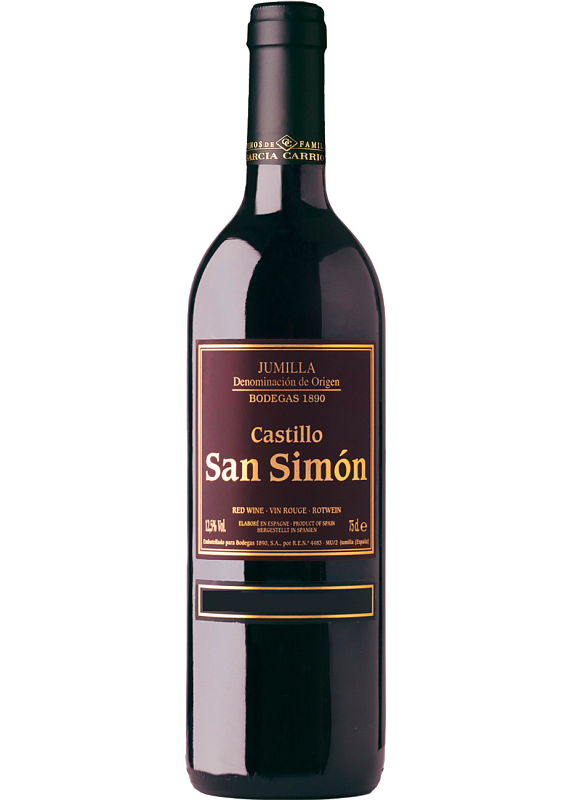 Вино Castillo San Simon Crianza, J.Garcia Carrion красное сухое 13°