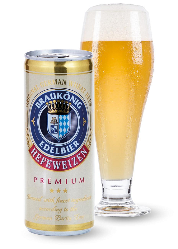 Пиво Braukönig «Edelbier Hefeweizen»