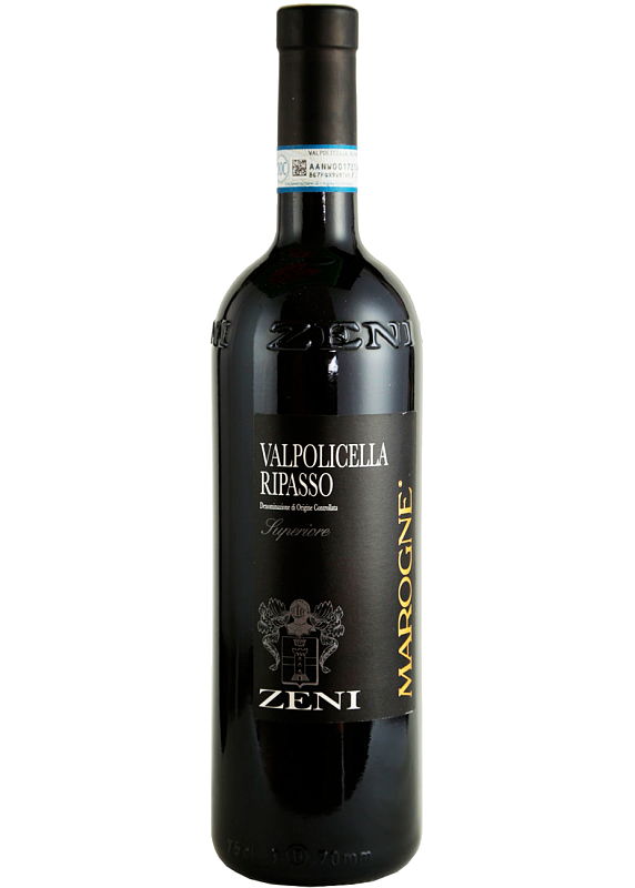 Вино Zeni Valpolicella Superiore Ripasso Marogne красное сухое 14°