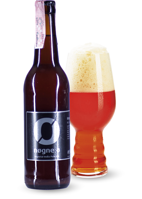 Пиво Nogne O «#500 - Imperial IPA» світле фільтроване 10°