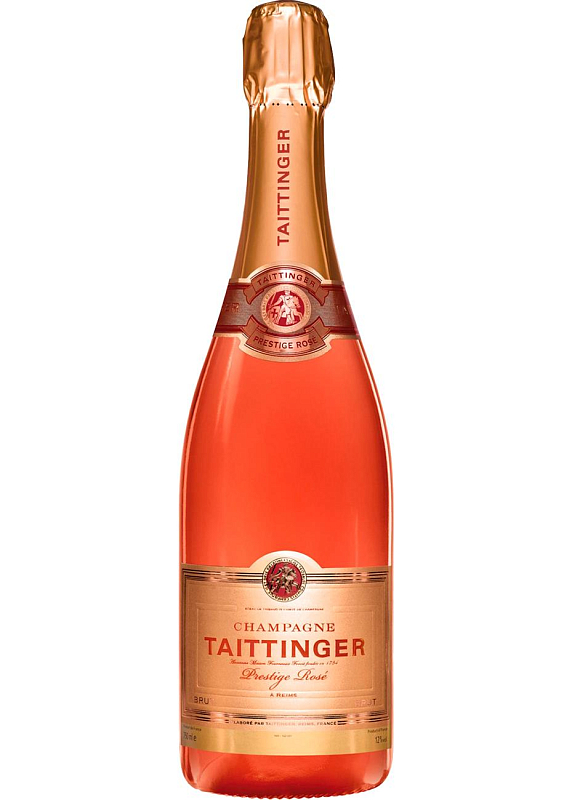 Шампанское Taittinger Prestige Rose розовое сухое 12.5°