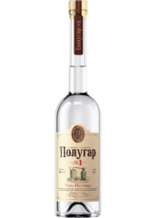 Водка Polugar №1 Рожь и Пшеница 38.5°
