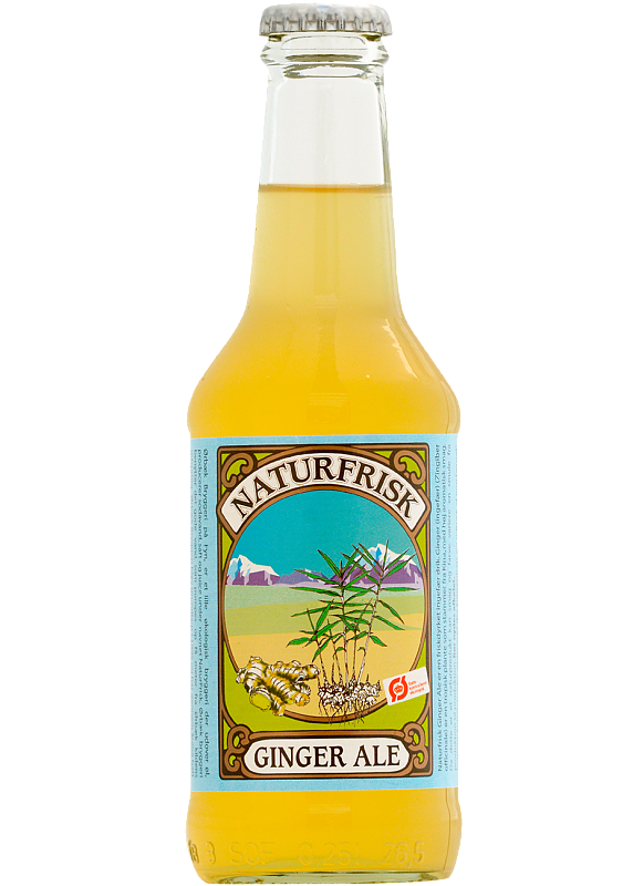 Безалкогольный напиток газированный Ginger Ale NaturFrisk купить с ...