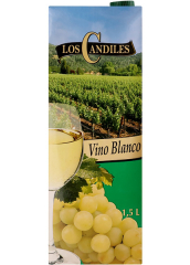 Вино Los Candiles Vino Blanco 1.5л