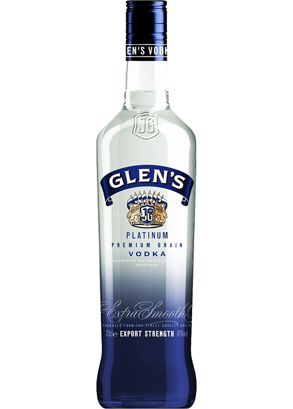 Водка Glen's Platinum Vodka 40°