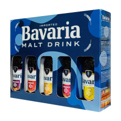 Набор безалкогольного пива Bavaria 0.33л х 5шт