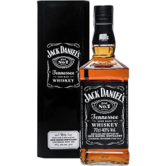 Виски Jack Daniel's Tennessee Old No.7 0.7л в металлической коробке