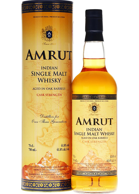 Віскі Amrut Indian Tube 46°