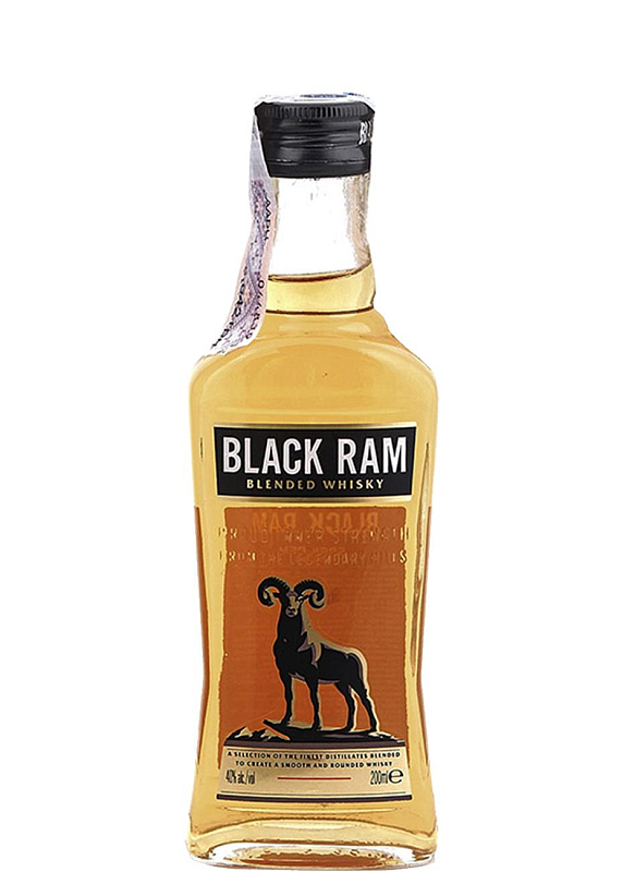 Віскі Black Ram 40° 0.2л