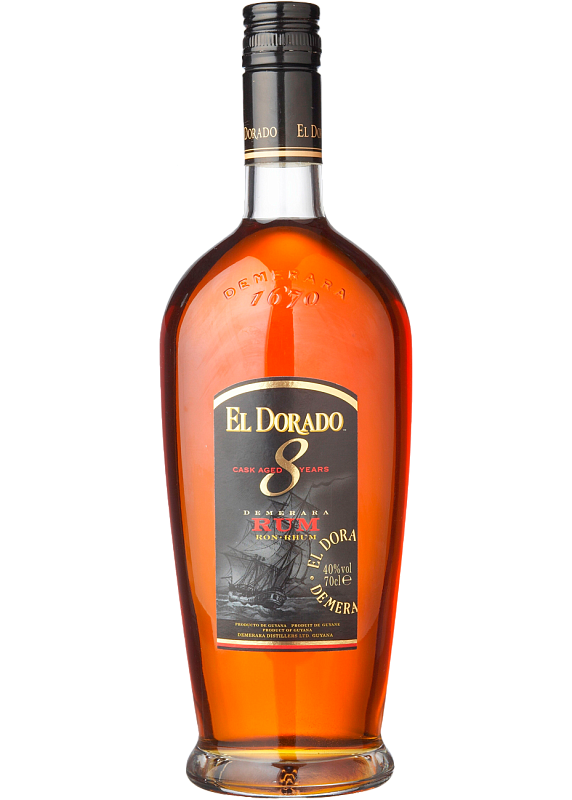 Ром El Dorado 8 Y.O. 40°