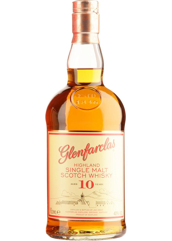 Виски Glenfarclas 10 Y.O. 40°