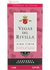 Вино Vegas del Rivilla Tinto 1л
