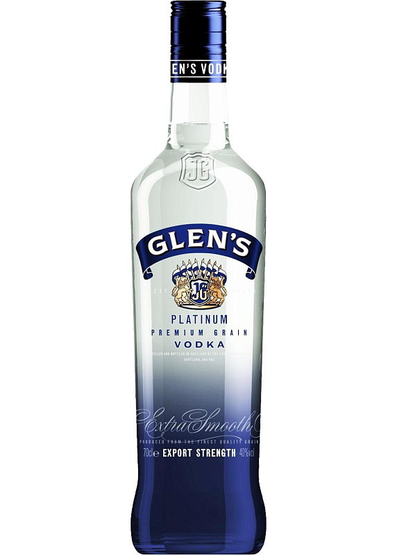 Водка Glen's Platinum Vodka 40°