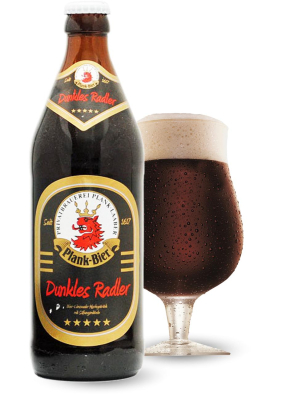 Пиво Michael Plank «Dunkles Radler» темное фильтрованное 2.5°