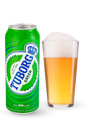 Пиво Tuborg Green 0.5л