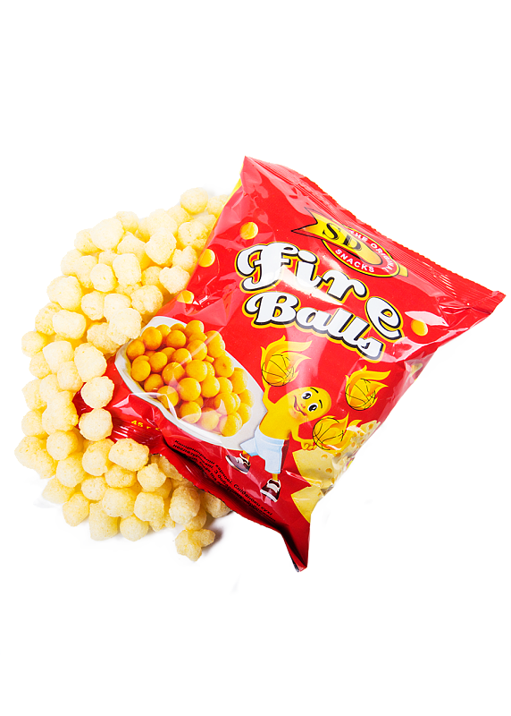 Кукурудзяні снеки «Fire Balls», 45 г