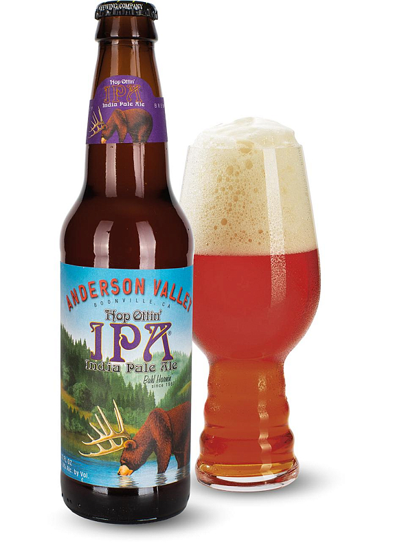 Пиво Anderson Valley «Hop Ottin' IPA» світле фільтроване 7.0°