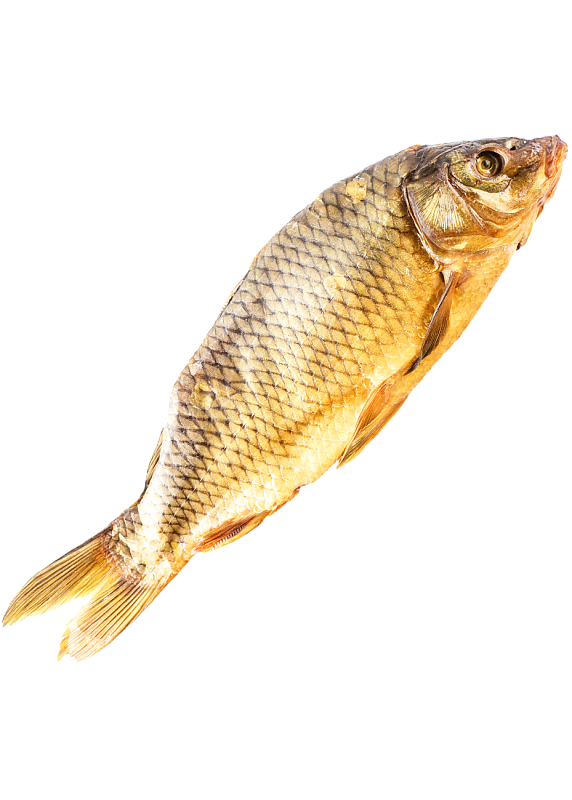 Карп копчёный