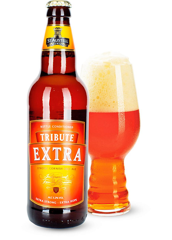 Пиво St Austell «Tribute Extra» світле фільтроване 5.2°