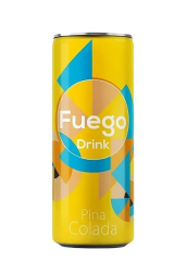 Напиток слабоалкогольный газированный Fuego Drink Pina Colada 0.25л