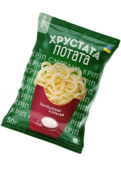 Снеки «Хрустата Потата» со вкусом укроп и сметана, 50г