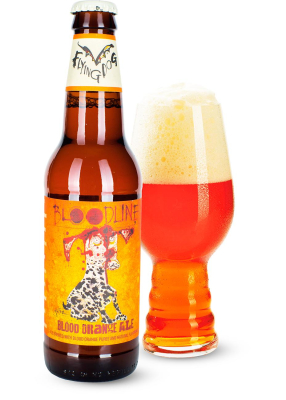 Пиво Flying Dog «Blood Orange IPA» светлое нефильтрованное 7.0°