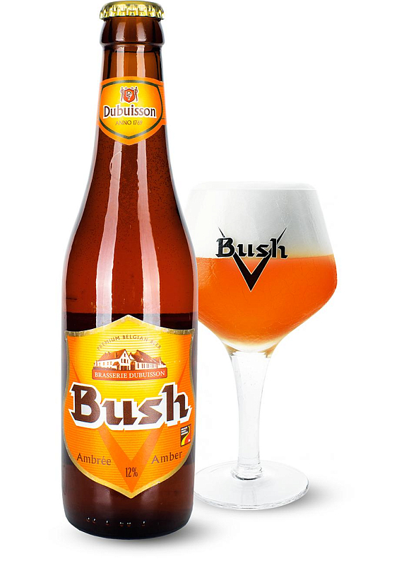 Пиво Dubuisson «Bush Amber» світле нефільтроване 12.0°