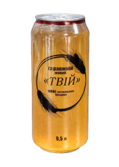 Квас пастеризованный «Твій» 0.5л