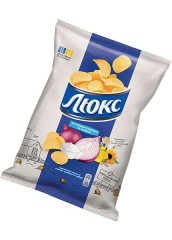 Чипсы «Люкс» со вкусом сметаны и лука, 125г