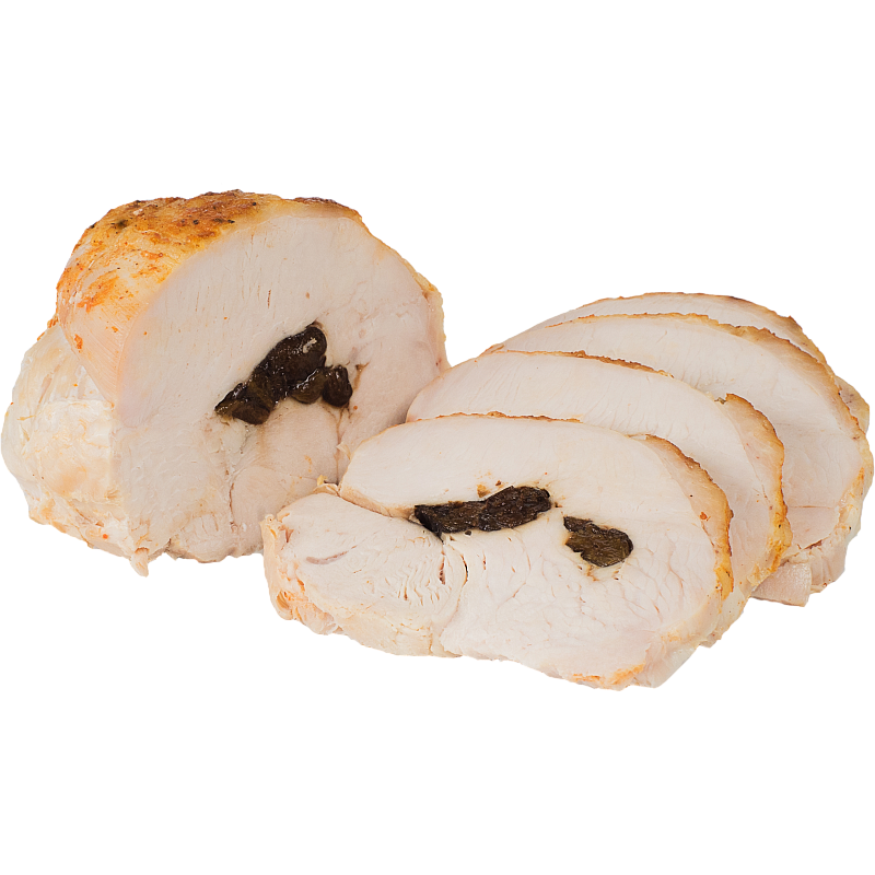 Мясо к пиву Филе индейки запеченная с черносливом