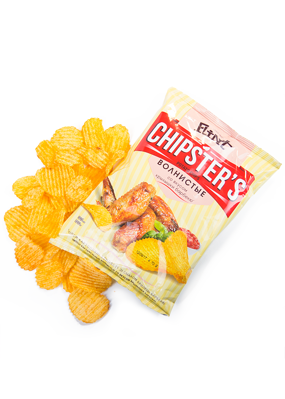 Чіпси хвилясті «Chipsters» Крильця Барбекю, 70 г купити в Hop Hey | Море Пива Чіпси хвилясті «Chipsters» Крильця Барбекю, 70 г