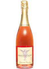 Вино игристое Doudet Naudin Cremant de Bourgogne Rose брют розовое сухое 12°