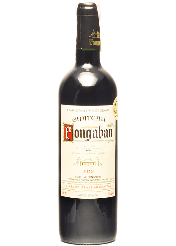 Вино Chateau Fongaban червоне сухе 13.5° купити в Hop Hey | Море Пива Вино Chateau Fongaban червоне сухе 13.5°