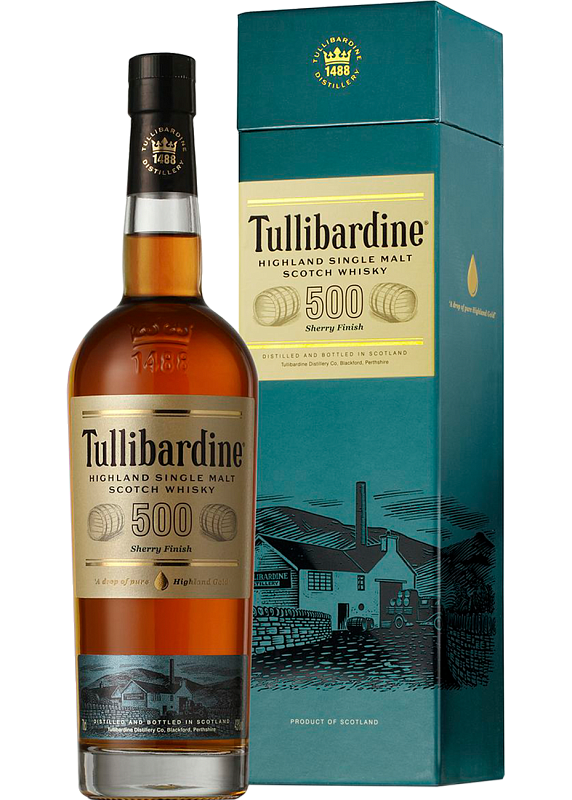 Виски Tullibardine Sherry Finish 500 43°