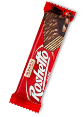 Вафли глазированные Roshen «Roshetto Dark», 34г