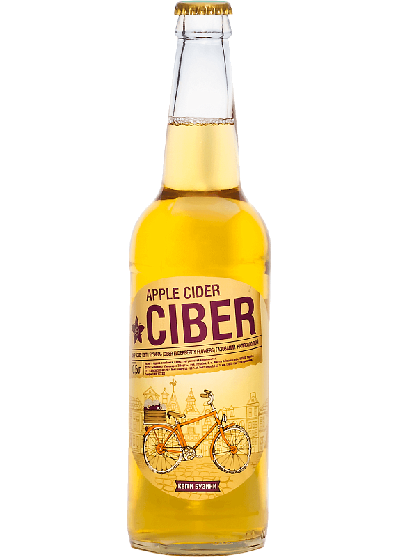 Сидр Оболонь Ciber Квіти Бузини 5° купити в Hop Hey | Море Пива Сидр Оболонь Ciber Квіти Бузини 5°