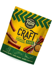 Гренки ржано-пшеничные «Flint Craft Grenki» со вкусом кабаносов и горчицы, 90г