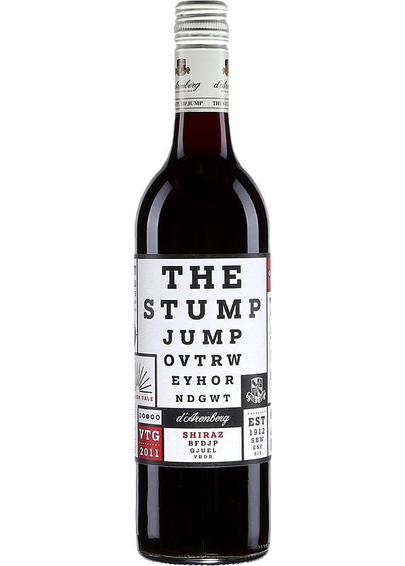 Вино d'Arenberg Stump Jump Shiraz красное сухое 14.3°