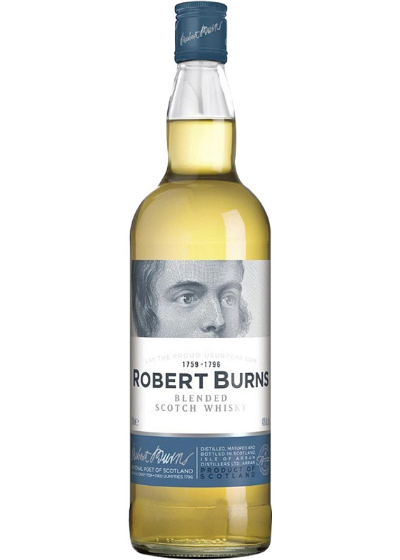 Виски Robert Burns Blend In Tube 40°