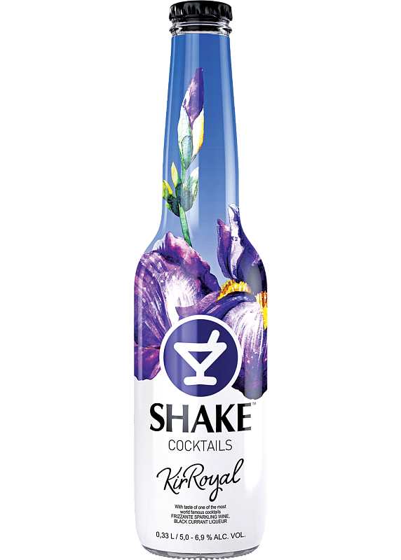Слабоалкогольний напій Shake Kir Royal 6°