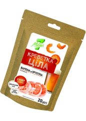 Креветка сублимированная «Maxi 7» вареная целая, 20г