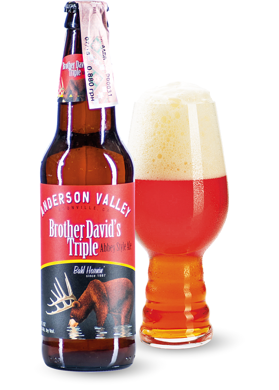 Пиво Anderson Valley «Brother David's Triple» светлое фильтрованное 10°
