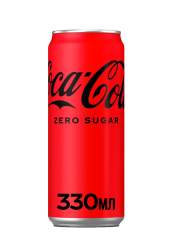 Напиток «Coca-Cola» Zero 0.33л
