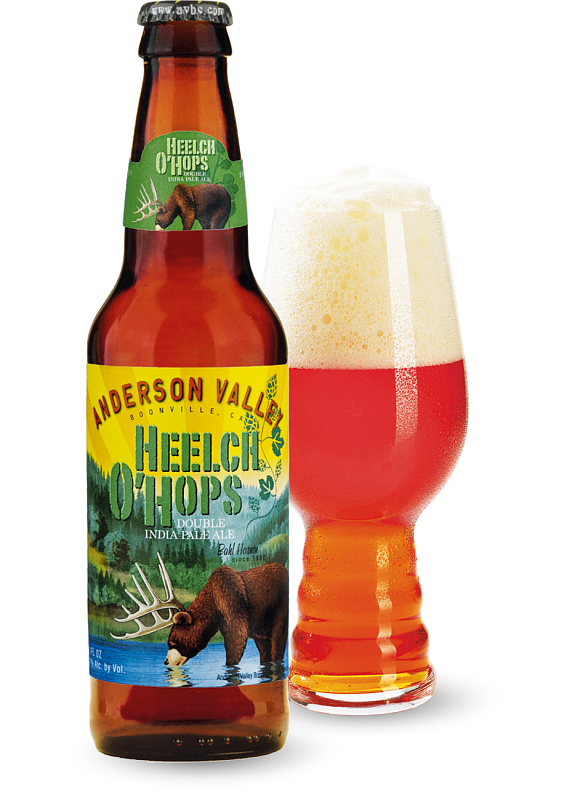 Пиво Anderson Valley «Heelch O'Hops Double IPA» светлое фильтрованное 8.7°