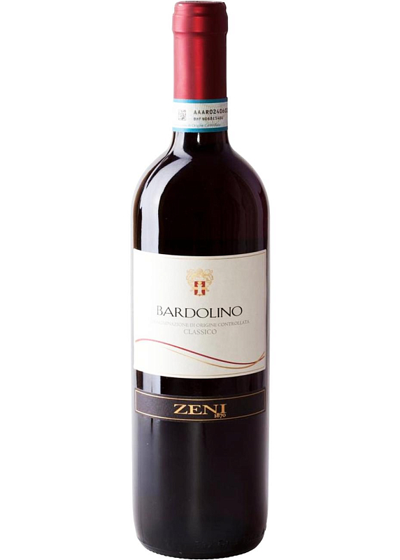 Вино Zeni Bardolino Classico красное сухое 12°