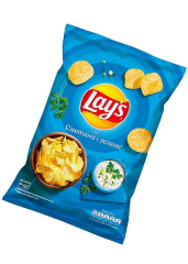 Чипсы «Lays» со вкусом сметаны с зеленью, 60 г
