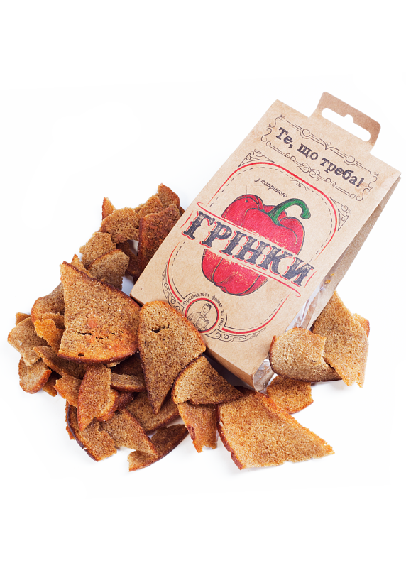 Грінки до пива «Те, що треба» з папрікою 100г