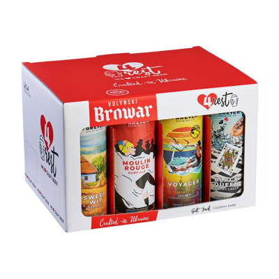 Набор пива Volynski Browar «Forever 4rest» 0.5л х 12шт